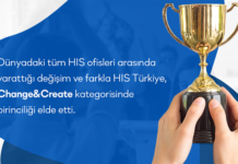 HIS Türkiye yarattığı fark ve değişimle birinci sırada