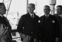 Bakan Ersoy paylaştı: İşte Atatürk’ün bugüne kadar hiç yayınlanmamış o görüntüsü!