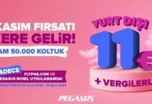 11 Euro’ya yurt dışı bileti