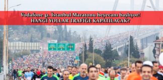 Vodafone 41. İstanbul Maratonu turistleri endişelendirdi!