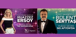 Muazzez Ersoy ve Bülent Serttaş yılbaşında NG Hotels’de