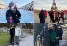 Cemiyet hayatının ünlü aileleri yeni yılda Avrupa’da