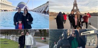 Cemiyet hayatının ünlü aileleri yeni yılda Avrupa’da