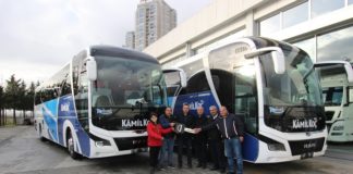 Seyahat sektörünün tercihi yeni MAN otobüsleri firmalara teslim edildi