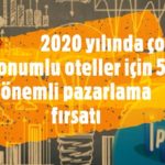 Rekabette önde olmak isteyen otellere 5 ipucu