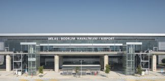 Milas-Bodrum Havalimanı’nda dış hat uçuşları başladı