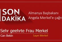 Sehr geehrte Frau Merkel (Sayın Merkel)