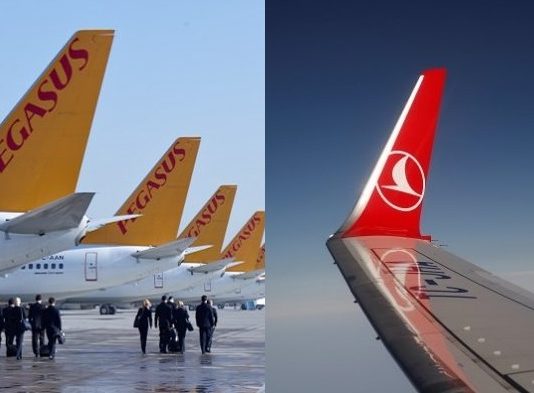 Pegasus Zararda, THY’de Rekorlar Devam Ediyor THY ve Pegasus'tan Lübnan ve İran Kararı