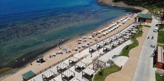 Elmasburnu Tabiat Parkı, kadınlara özel plajıyla sezonu açtı