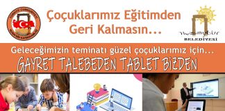 Nusaybin’de dar gelirli öğrenciler için tablet kampanyası