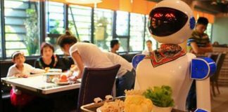 Robot garsonlardan servis alır mıyız?