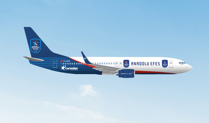 Anadolu Efes Spor Kulübü - Corendon Airlines