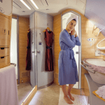 Yolcular uçakta tekrar duş alabilecek