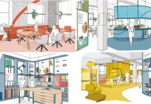 Ofiste yeni trend paylaşımlı ofis alanları