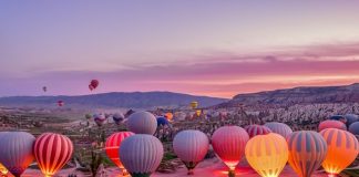 2021 yılının seyahat en’leri belli oldu Kapadokya'da Balon Turuna 9 Ayda 583 Bin Kişi Bindi
