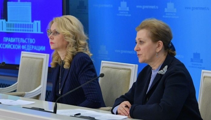 Tatyana Golikova - Anna Popova Татьяна Голикова