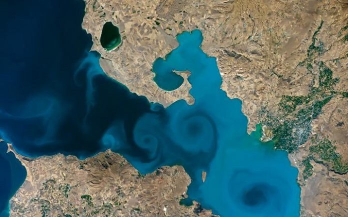 Van Golu NASA fotografı