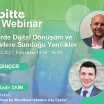 Bitte Webinar serisi otellerde dijital dönüşüm ile başlıyor Bitte Webinar serisinin ilk konuğu belli oldu