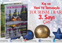 Tourism Diary Mag dopdolu 3. sayı içeriğiyle sizlerle… Gezi degileri