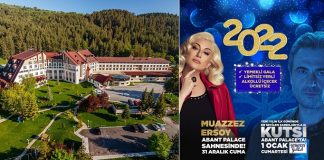 Abant Palace’da Muazzez Ersoy ve Kutsi ile yılbaşı heyecanı