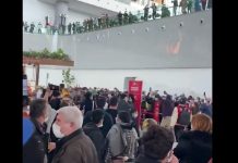 İstanbul Havalimanı’nda protesto