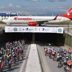 Corendon Airlines uçağı, bir kez daha Tour of Antalya’nın simge fotoğrafında