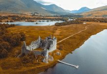 Drone çekimi yapılabilecek en güzel 10 ülke İskoçya drone çekimi