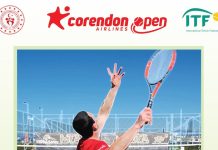 Corendon Airlines’tan bir destek de tekerlekli sandalye tenisine
