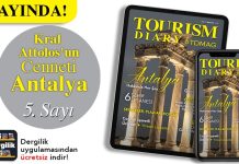 TD MAG “Antalya” 5. Sayısıyla Dergilik’te yayında Tourism Diary Mag - Antalya gezi rehberi