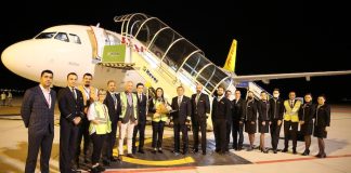 Pegasus Zafer Havalimanı uçuşlarına başladı
