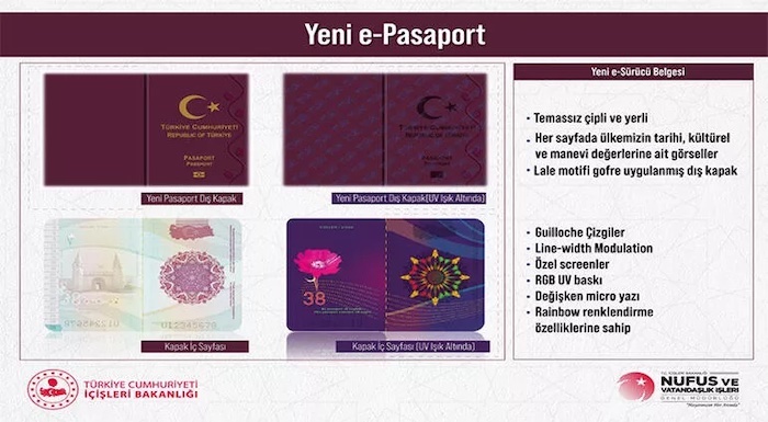 İşte yerli yeni e-Pasaport