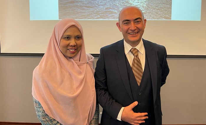 Malezya Turizm Tanıtma Kurulu İstanbul Ofisi Direktörlüğüne yeni atanan Mrs. Norliza Jahaya ve Tanıtım Müdürü Çağrı Sağlık