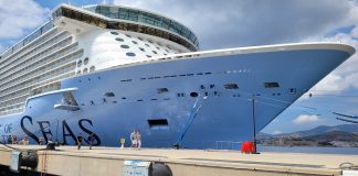 Bodrum, tarihinin en büyük yolcu gemisini karşıladı