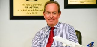 Air Astana, 2023 planlarını açıkladı Air Astana CEO'su Peter Foster