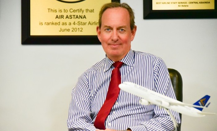 Air Astana CEO'su Peter Foster