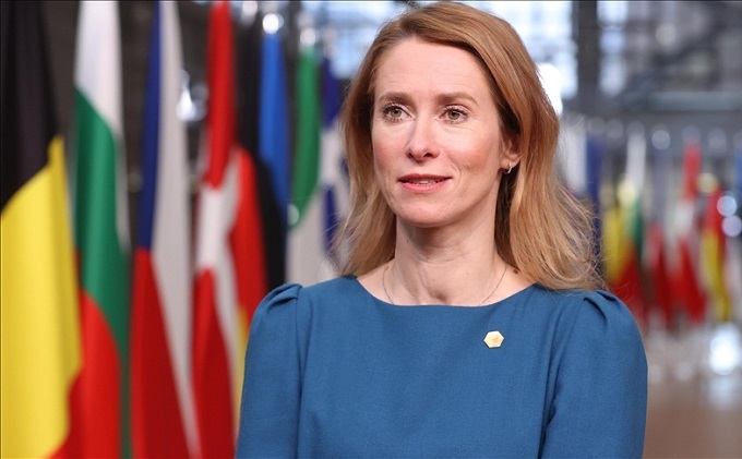 Estonya Başbakanı Kaja Kallas