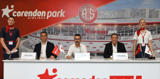 Antalyaspor Stadyumu’nun ismi “Corendon Airlines Park Antalya” oldu