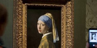 Bu kez ‘İnci Küpeli Kız’ hedef alındı