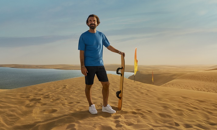 İtalyan Futbol Efsanesi ve Fatih Karagümrük’ün Teknik Direktörü Andrea Pirlo Katar Turizm'in Son Kampanyasında Başrolde