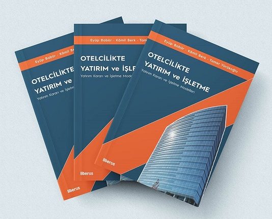 Otelcilikte yatırım ve işletme kitabı çıktı Otelcilikte Yatırım ve İşletme kitabı tüm on-line kitap satış sitelerinden ve seçkin kitapçılardan alınabilmektedir.