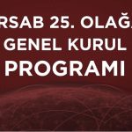 TÜRSAB 25. Olağan Genel Kurul Programı açıklandı 26-27 Kasım 2022 tarihlerinde gerçekleşecek TÜRSAB 25. Olağan Genel Kurul Programı ile ilgili ayrıntılı bilgiye ilgili görsellerden ulaşabilirsiniz.