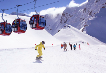 Uludağ’da Mevsimin İlk Kar Yağışı Etkili Oluyor