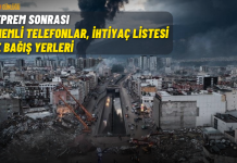 Deprem sonrası önemli telefonlar, ihtiyaç listesi ve bağış yerleri