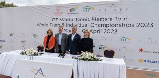 Senyör Dünya Tenis Şampiyonası Antalya’da başladı Senyör Dünya Tenis Şampiyonası Antalya’da başladı