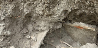 İznik’te Bizans dönemine ait mezar ve insan kemikleri bulundu