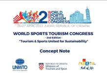 2. Dünya Spor Turizmi Kongresi Hırvatistan’da yapılacak WORLD SPORTS TOURISM CONGRESS