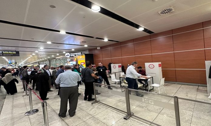 sabiha gökçen havalimanı oy kullanma