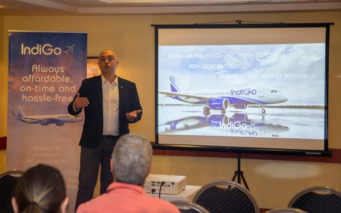 Saza GSA indigo havayollari2 Saza GSA ve IndiGo Havayolları, İstanbul'da Turizm Acentalarını Ağırladı