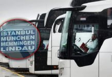 Avrupa’ya uçak bileti alamayan otobüsle gidiyor