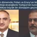 Türkiye’nin Turizm Politikası: Fidan ve Ersoy’un Etkisi Türkiye’nin Turizm Politikası: Fidan ve Ersoy’un Etkisi